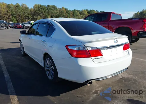 2014 Honda Accord Sport из США, поврежденный, VIN 1HGCR2F59EA250616